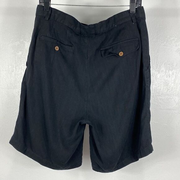 Joseph & Feiss Silk Black Classic Men’s Shorts size 34 - Picture 4 of 10